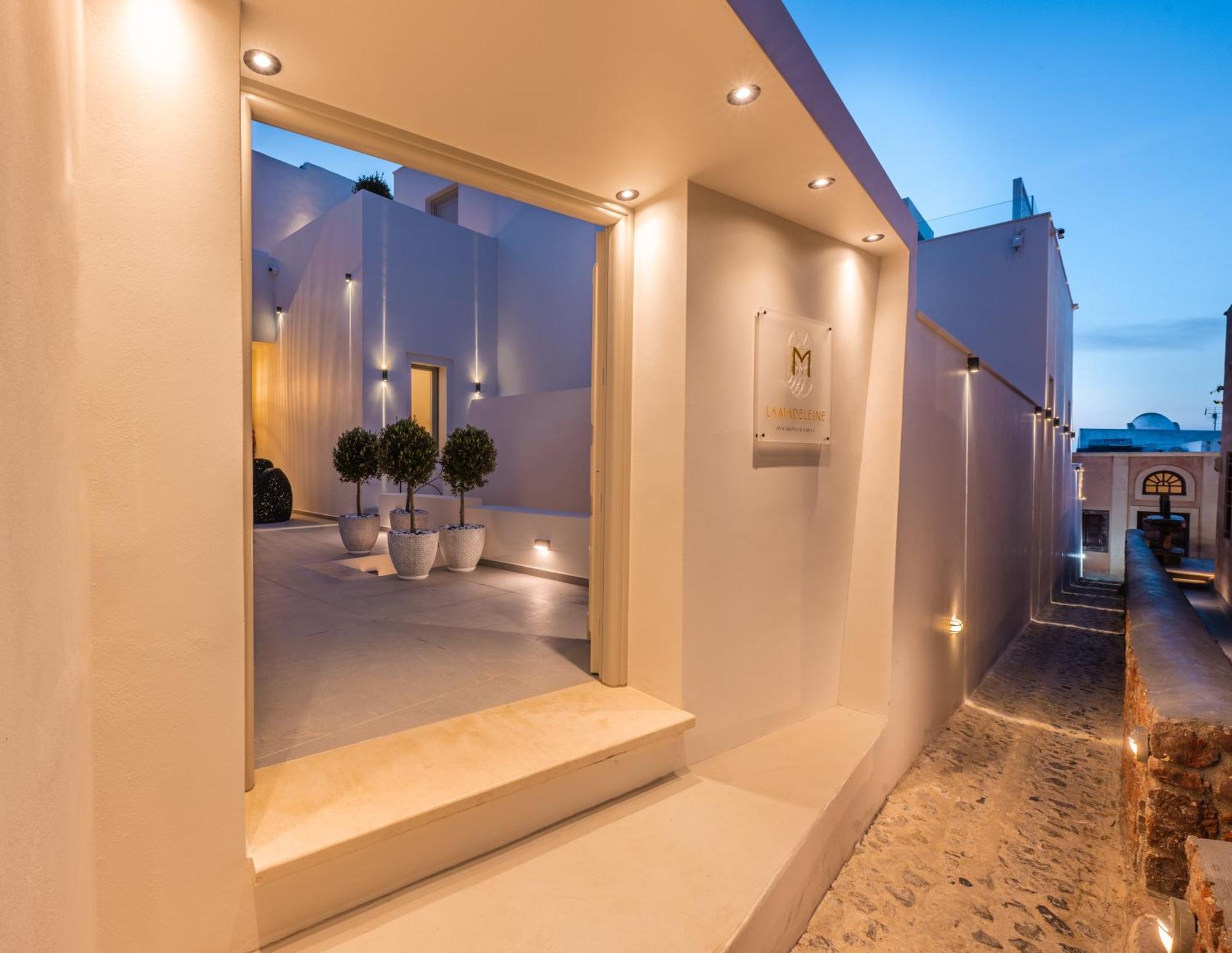 La Madeleine Oia Acomodação com café da manhã Exterior foto