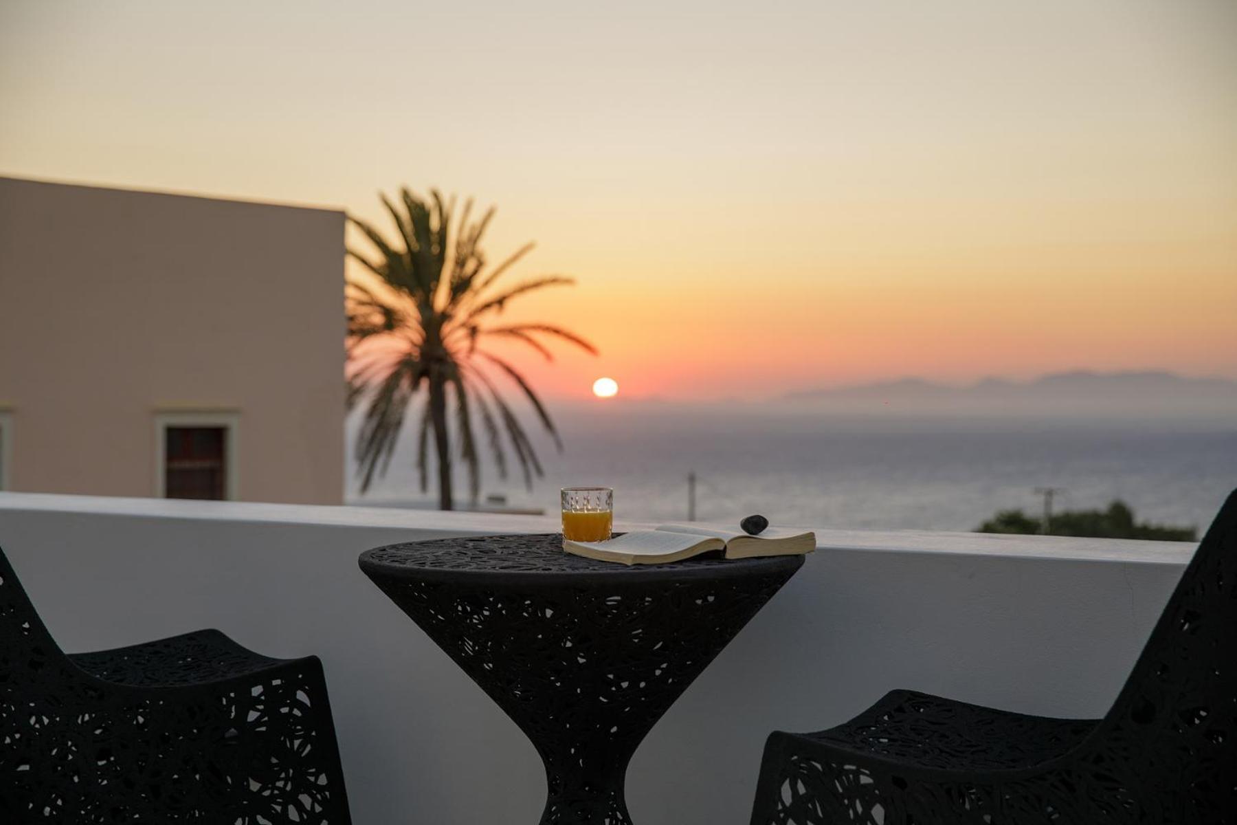 La Madeleine Oia Acomodação com café da manhã Exterior foto